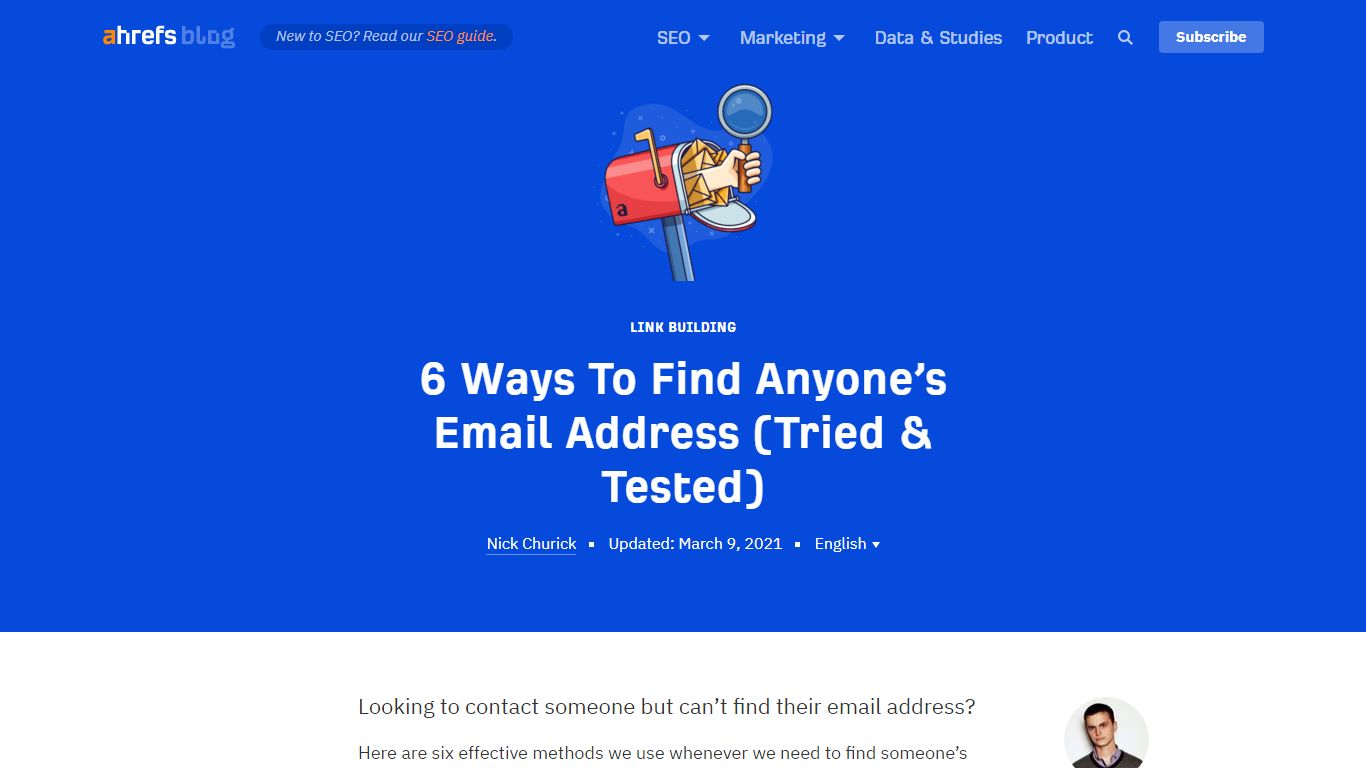 6 Ways To Find Anyone’s Email Address (Tried & Tested) - SEO Blog by ...